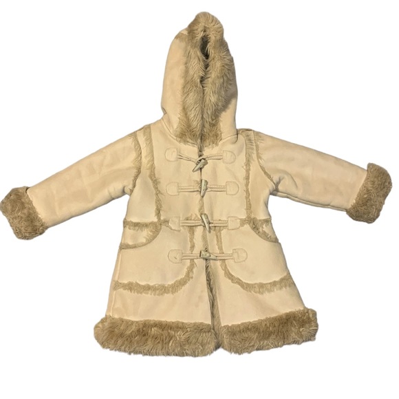 Gap Girls 3T Suede Coat - Picture 1 of 8